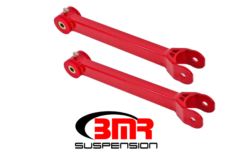 BMR 16-17 6th Gen Camaro Non-Adj. Upper Control Arms (Polyurethane) - Red - DTX Performance