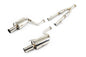 ISR Performance 07-15 Infiniti G37 Sedan MBSE Dual Catback Exhaust