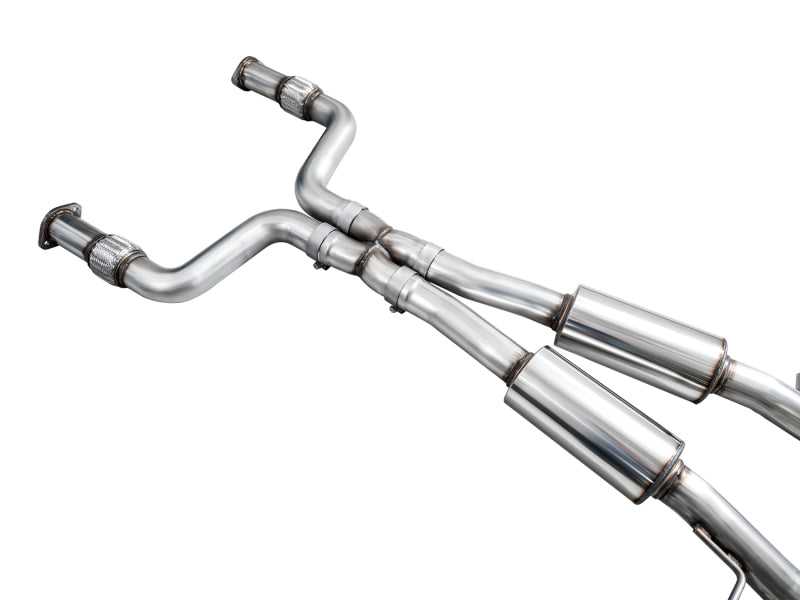 AWE 2023 Nissan Z RZ34 RWD Touring Edition Catback Exhaust System w/ Diamond Black Tips - DTX Performance