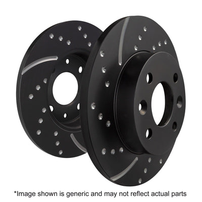 EBC 09-14 Mini Hardtop 1.6 Turbo J.C Works GD Sport Rear Rotors, performance car parts, high performance brakes by DTX Performance