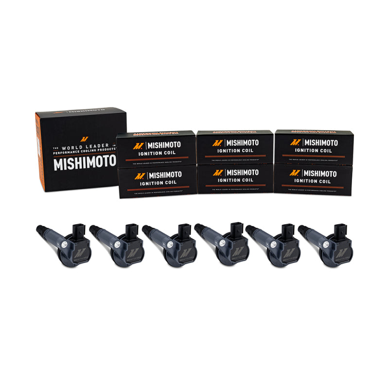 Mishimoto 11-16 Ford Mustang 3.7L Ignition Coil - 6-Pack - DTX Performance