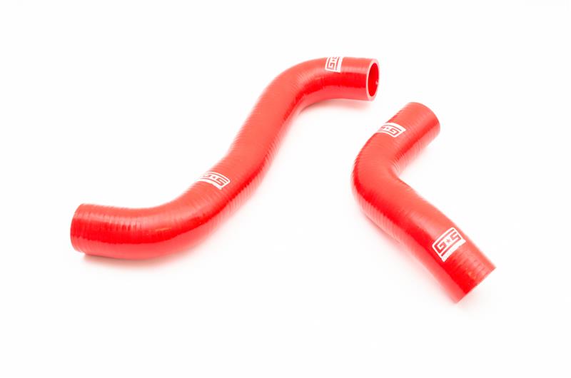 GrimmSpeed 08-14 Subaru WRX / 08-17 Subaru STi / 09-13 Subaru Forester XT Radiator Hose Kit - Red GrimmSpeed