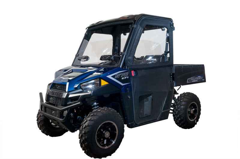 Seizmik 15-21 Polaris Ranger 570/800/EV Mid-Size Pro-fit Door Kit installed, enhancing vehicle performance and protection.