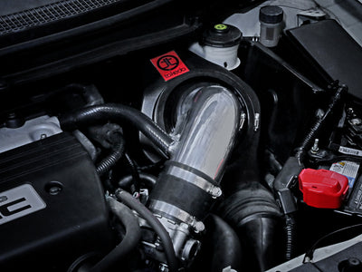 aFe Takeda Momentum Sealed Intake System 12 Honda Civic Si 2.4L Stage 2 Pro 5R Polished - performance car parts