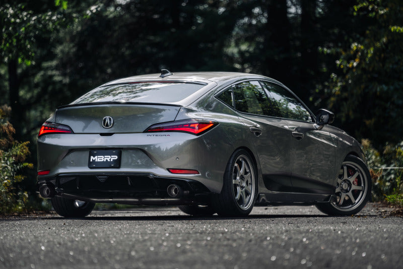 MBRP 22-24 Honda Civic SI 1.5L T304 SS 3in Cat-Back Exhaust on car