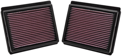 K&N Replacement Air Filter INFINITI M35 3.5L V6; 09-10 (2 PER BOX), performance car parts, high performance auto parts