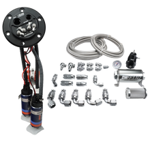 Load image into Gallery viewer, Deatschwerks X2 Series Fuel Pump Hanger w/ Dual DW420 Pumps/PTFE Plumbing kit for 92-00 Honda Civic - DTX Performance