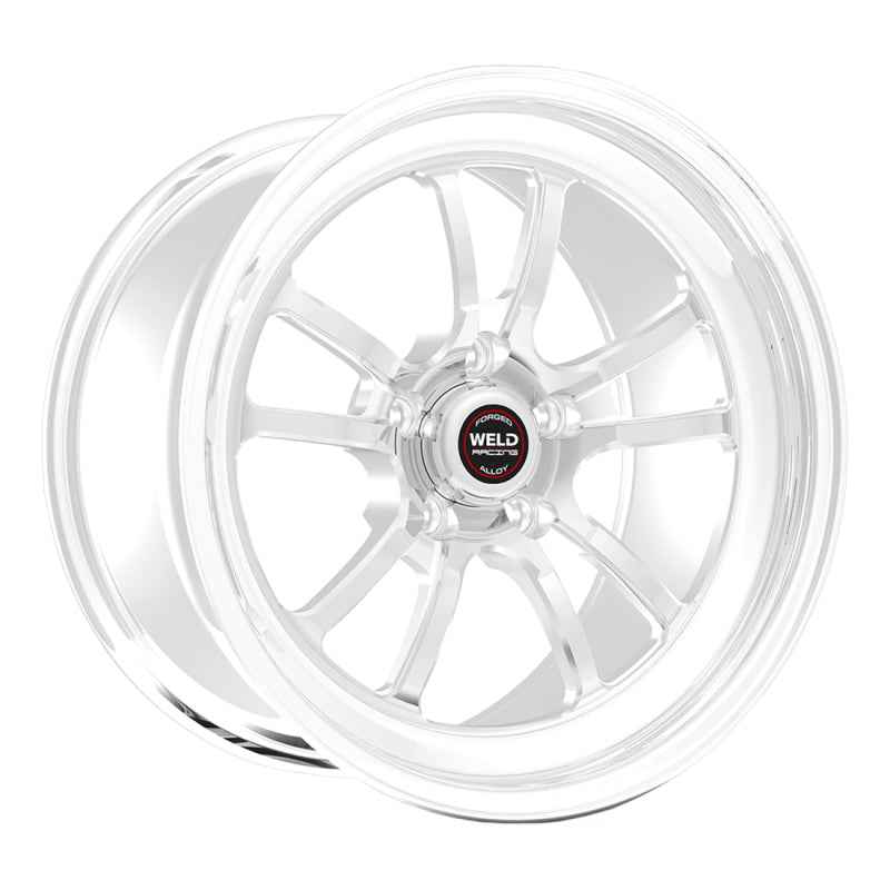 Weld S70 17x8 / 5x4.5 BP / 4.3in. BS Polished Wheel (Medium Pad) - Non-Beadlock
