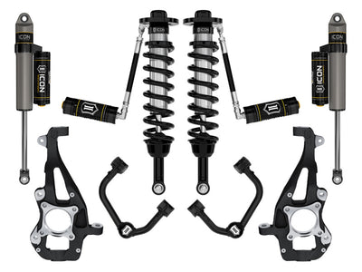 ICON 21-24 Ford F150 4WD 3.5-4.5in Stage 3 Suspension Sys Tubular Uca