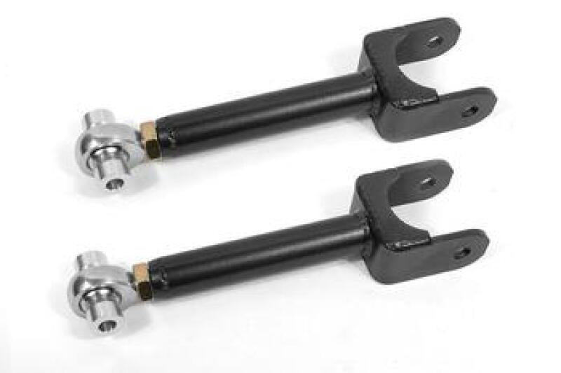 BMR 78-87 G-Body Upper Control Arms DOM Single Adj Rod Ends - Black Hammertone - DTX Performance