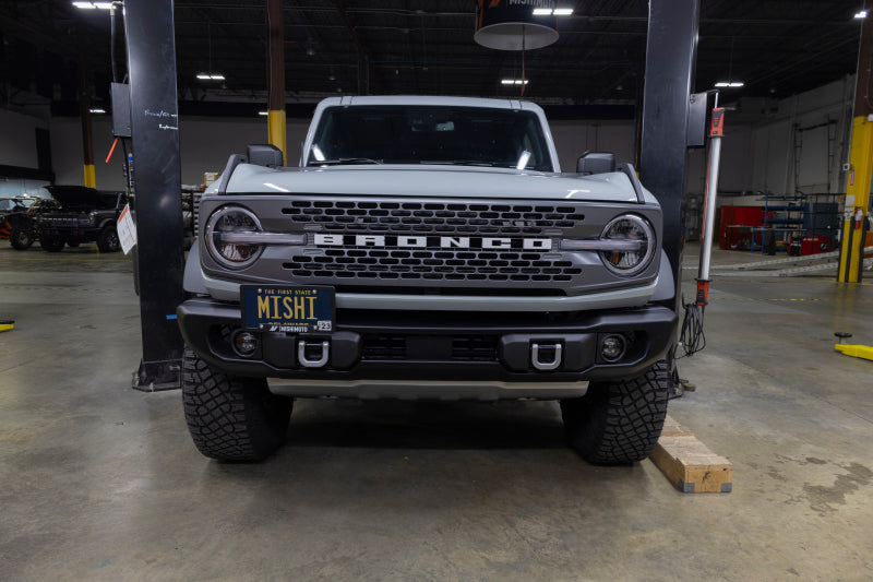 Mishimoto 2022+ Ford Bronco Capable Bumper License Plate Relocation - DTX Performance