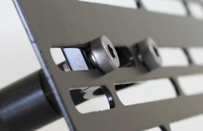 GrimmSpeed 10+ Subaru Legacy/Outback / 13+ Subaru BRZ/13+ Scion FR-S License Plate Relocation Kit close-up detail