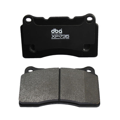 DBA 06-07 Dodge Magnum SRT8 / 06-09 Challenger SRT8 XP650 Front Brake Pads for performance upgrades