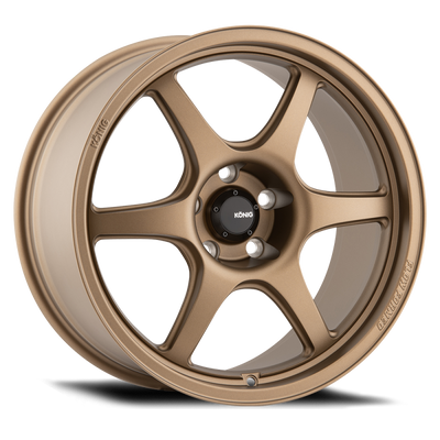 Konig Hexaform 15x8 4x100 ET25 Matte Bronze, high performance auto parts, aftermarket performance parts, veteran owned performance shop