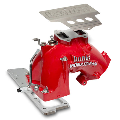 Banks Power 07.5-12 Ram Cab Chassis 6.7L Diesel Monster-Ram Intake System w/Fuel Line - Red, performance car parts.