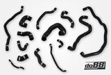 do88 07-10 BMW 135i/335i N54 (E82/E88/E9X) Coolant Hoses - Black