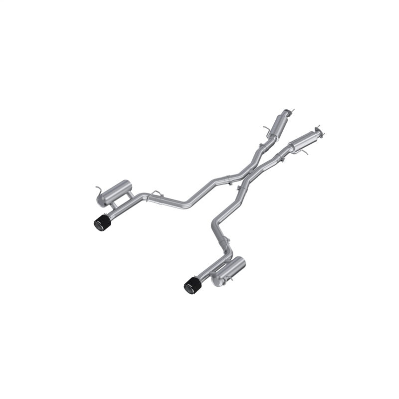 MBRP 2011+ Dodge Durango 3.6L V6 T304 SS 3.0in Cat-Back Dual Rear Exit Exhaust w/ Carbon Fiber Tips, high performance car parts