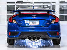 Load image into Gallery viewer, AWE Tuning 2016+ Honda Civic Si Touring Edition Exhaust w/Front Pipe &amp; Triple Chrome Silver Tips - DTX Performance