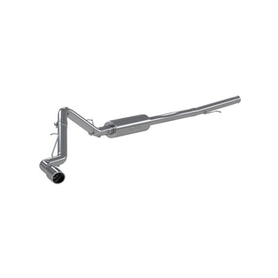 MBRP 2019+ Chevrolet/GMC Silverado & Sierra 1500 3inch Cat Back Single Side Exit Aluminized Exhaust for performance upgrades
