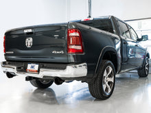 Load image into Gallery viewer, AWE Tuning 19-21 RAM 1500 5.7L (w/Cutouts) 0FG Dual Rear Exit Cat-Back Exhaust - Diamond Black Tips - DTX Performance