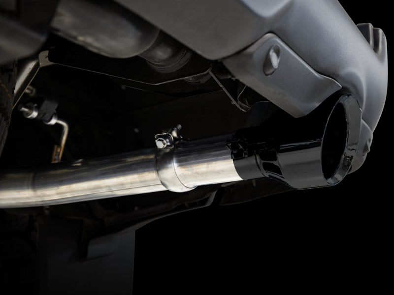 AWE Tuning 19-21 RAM 1500 5.7L (w/Cutouts) 0FG Dual Rear Exit Cat-Back Exhaust - Diamond Black Tips - DTX Performance