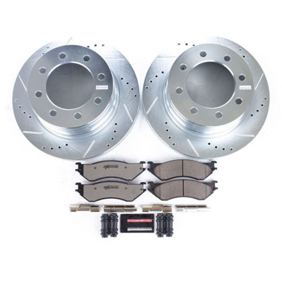 Power Stop 06-08 Dodge Ram 1500 Rear Z36 Truck & Tow Brake Kit performance upgrades by DTX Performance