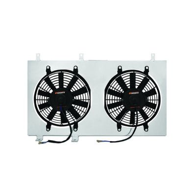 Mishimoto 08+ Mitsubishi Lancer Evo Aluminum Fan Shroud Kit for performance car parts, DTX Performance tuning upgrades.