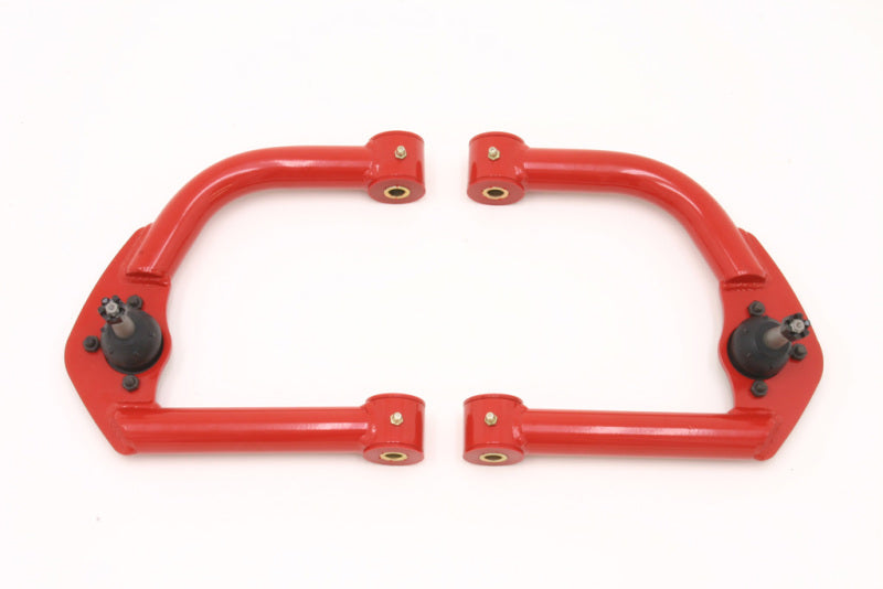 BMR 93-02 F-Body Non-Adj. Upper A-Arms (Polyurethane) - Red - DTX Performance