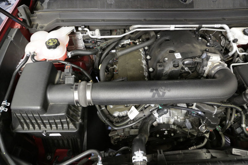 K&N 17-20 Chevrolet Colorado V6-3.6L F/I 57 Series FIPK Performance Intake Kit installed