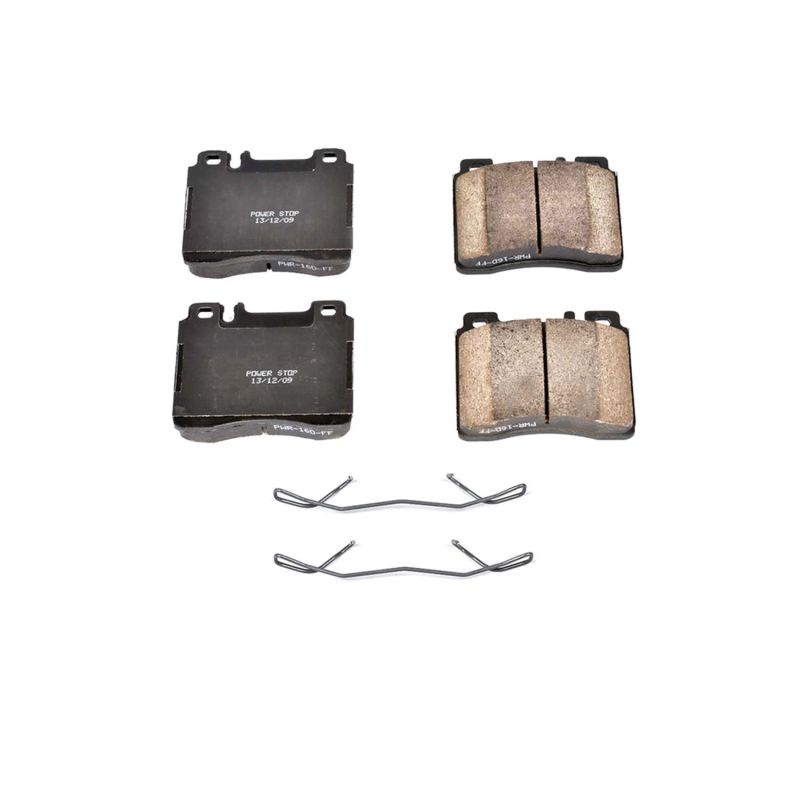 Power Stop 91-93 Mercedes-Benz 300SE Front Z17 Evolution Ceramic Brake Pads w/Hardware - DTX Performance