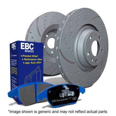 EBC S6 Brake Pad and Rotor Kit - High performance brakes - Veteran owned performance shop - Perfect for track and street