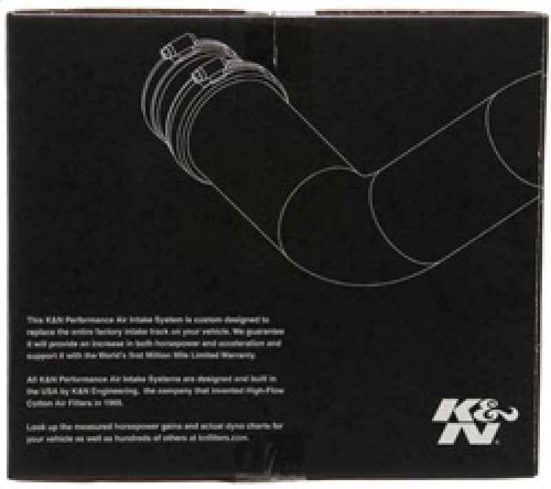 K&N 06 Ford F150 V6-4.2L Performance Intake Kit, high-density polyethylene tube, increase airflow for horsepower and torque