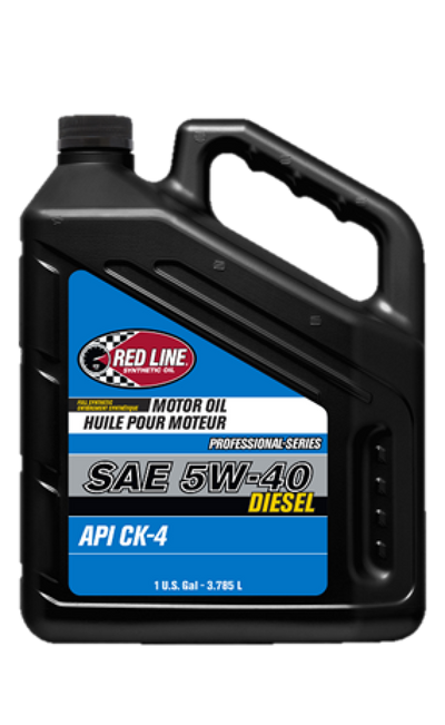 Red Line Pro-Series Diesel CK4 5W40 Motor Oil - Gallon for performance car parts & tuning upgrades at veteran owned shop