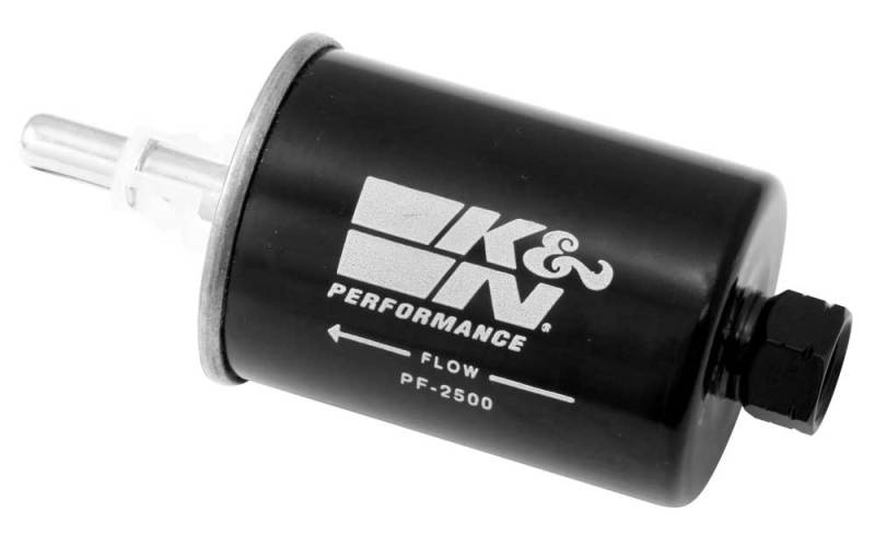 K&N Cellulose Media Fuel Filter 2.125in OD x 5.438in L, performance car parts, engine performance, DTX Performance, aftermarket auto parts