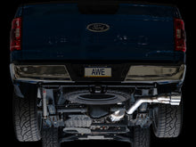 Load image into Gallery viewer, AWE 21-25 Ford F150 (14th Gen Reg Cab) Cat-Back Exhaust - 4.5in Dual Side Exit Chrome Tips, performance car parts, DTX Performance