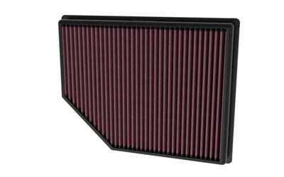 K&N 22-23 Ford Bronco Raptor 3.0L V6 Replacement Air Filter for performance car parts by DTX Performance, enhances engine efficiency
