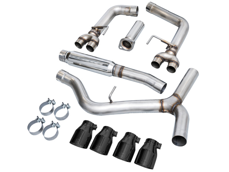 AWE Tuning 2022+ VB Subaru WRX Track Edition Exhaust - Diamond Black Tips - DTX Performance