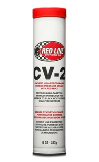 Red Line CV-2 Grease w/Moly - 14oz Tube for performance upgrades by DTX Performance, ideal for high performance auto parts