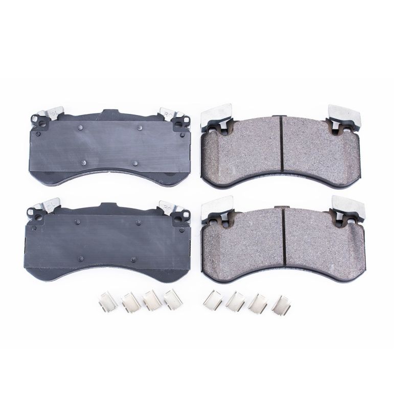 Power Stop 16-18 Audi A7 Quattro Front Z17 Evolution Ceramic Brake Pads w/Hardware - DTX Performance