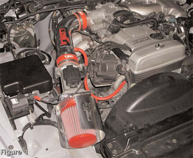 Injen 93.5-95 Supra (NA) / 92-95 GS300 SC300 w/ Heat Shield Polished Short Ram Intake - DTX Performance