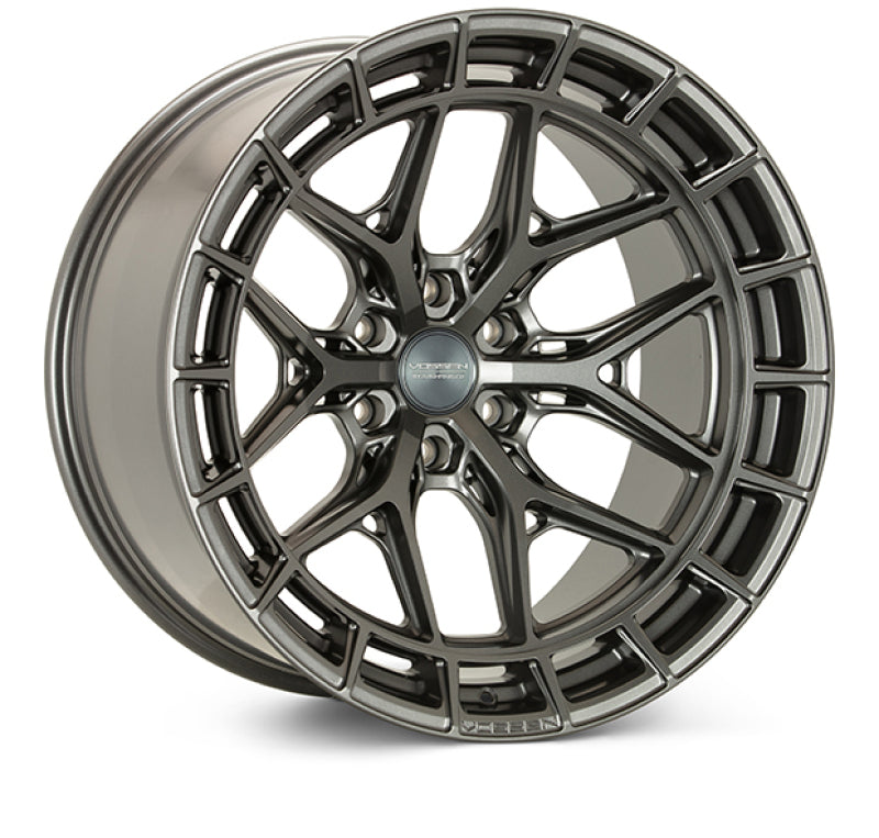 Vossen HFX-1 22x12 / 8x165.1 / ET-44 / Ultra Deep / 125.1 CB - Matte Gunmetal Wheel - DTX Performance