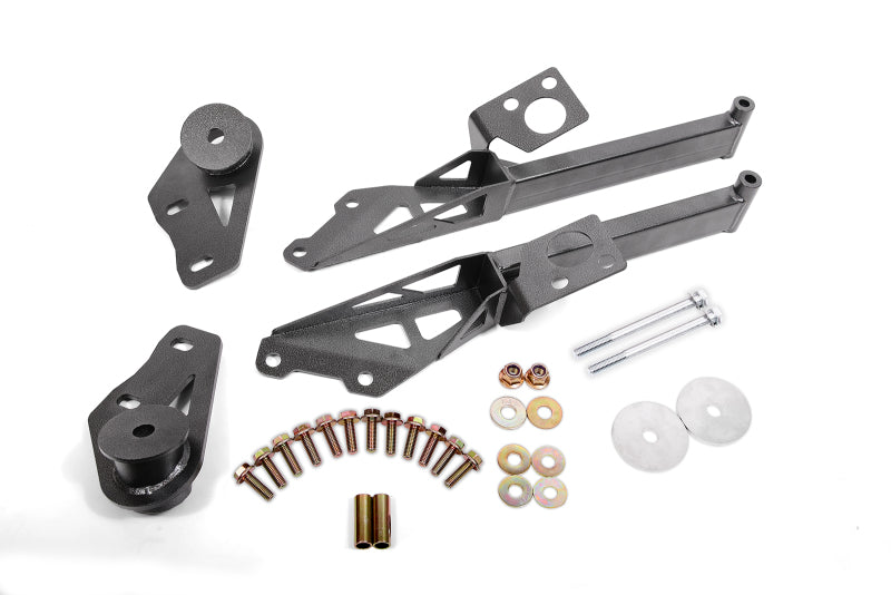 BMR 15-18 Ford Mustang S550 IRS Subframe Support Brace (Black Hammertone) - DTX Performance