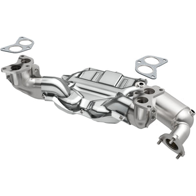 MagnaFlow Conv Direct Fit OEM 16-17 Subaru Impreza/Forester Underbody exhaust system by DTX Performance