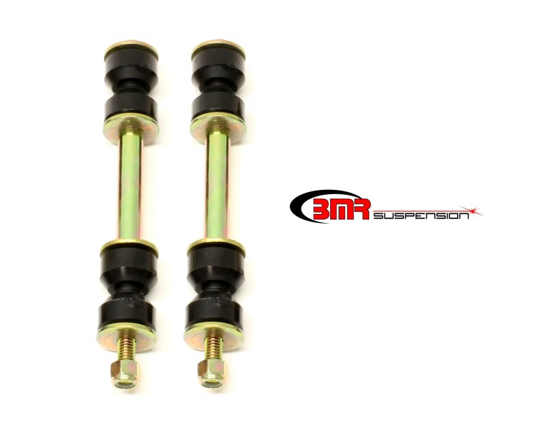 BMR 70-81 2nd Gen F-Body 2.875in Front Sway Bar End Link Kit - Black - DTX Performance