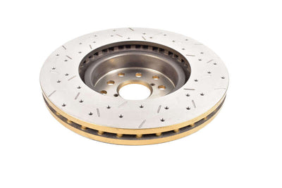 DBA 05-08 Subaru Legacy GT Front Drilled & Slotted 4000 Series Rotor performance car parts from DTX Performance