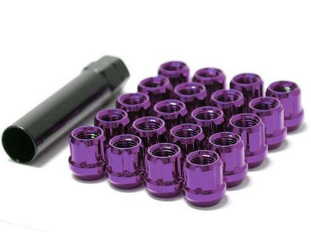 Wheel Mate Muteki Open End Lug Nuts - Purple 12x1.50, high performance auto parts, DTX Performance, veteran owned performance shop