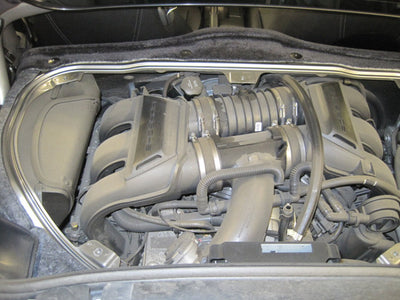 K&N 05-06 Porsche Boxster 2.7L-F6/3.2L-F6 Drop In Air Filter shown installed