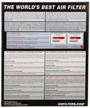 Load image into Gallery viewer, K&amp;N 10 Ford Mustang GT 4.6L-V8 Drop In Air Filter Packaging