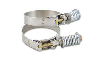 Vibrant SS T-Bolt Clamps Pack of 2 Size Range: 2.94in to 3.24in OD For use w/ 2.75in ID Coupling, performance car parts, DTX Performance