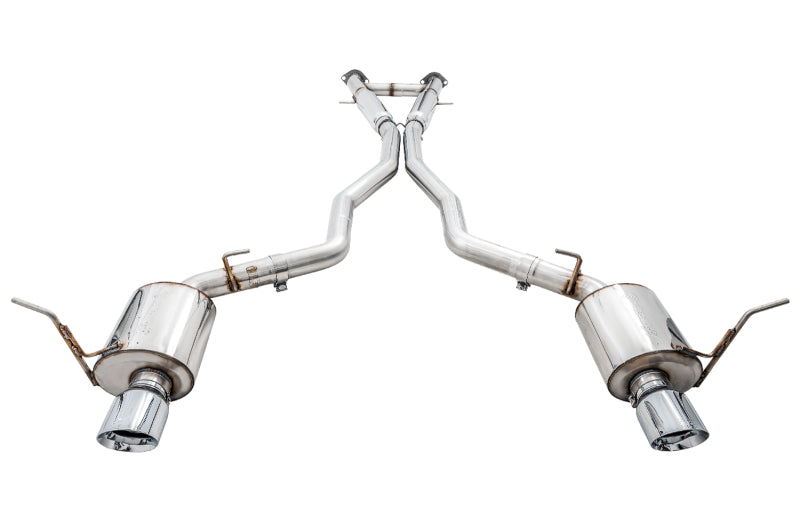 AWE Tuning 2020 Jeep Grand Cherokee SRT Touring Edition Exhaust - Chrome Silver Tips - DTX Performance